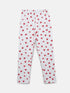 LC Waikiki Crew Neck Printed Long Sleeve Girl Pajama Set